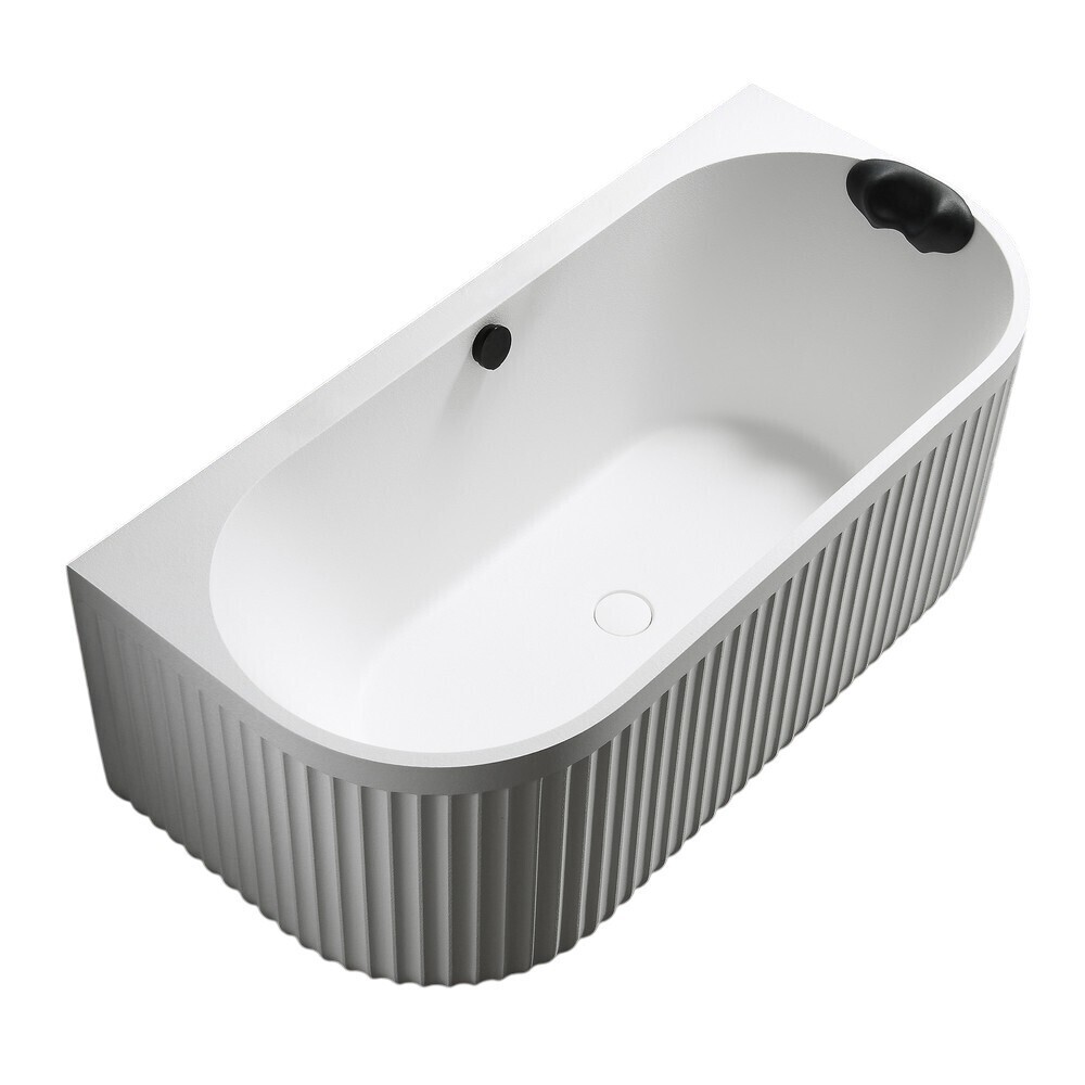 

Ванна из искусственного камня Abber Leipzig 170х80 см с ножками (AM9916), Белый