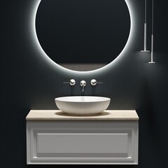 Столешница под раковину 100х46х2,1 см бежевая Sancos Kreman (TT100A2) - фото 8