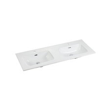 Раковина для тумбы Ceramicanova Element 120 см двойная (CN7004)