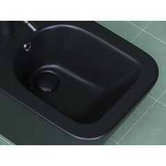 Биде Ceramicanova Metric подвесное (CN3008MB) - фото 6