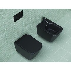 Биде Ceramicanova Metric подвесное (CN3008MB) - фото 4