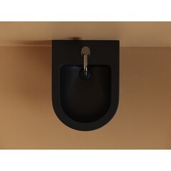 Биде Ceramicanova Uno подвесное (CN11002MB) - фото 6