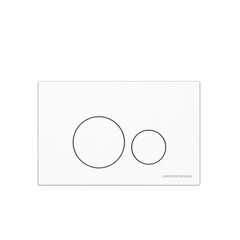 Инсталляция Ceramicanova Envision для подвесного унитаза с кнопкой белой (CN1001W) - фото 5