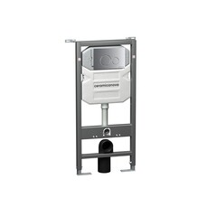 Инсталляция Ceramicanova Envision для подвесного унитаза с кнопкой хром (CN1001M) - фото 1