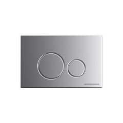 Инсталляция Ceramicanova Envision для подвесного унитаза с кнопкой хром (CN1001M) - фото 4