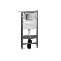 Инсталляция Ceramicanova Envision для подвесного унитаза с кнопкой хром (CN1002M) - фото 1