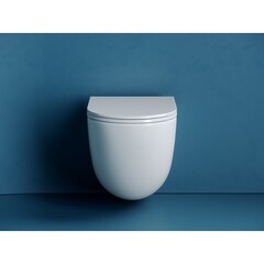 Унитаз подвесной Ceramicanova Vogue безободковый белый с сиденьем дюропласт микролифт смыв торнадо (CN4008T) - фото 4