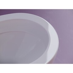 Унитаз подвесной Ceramicanova Uno безободковый белый с сиденьем дюропласт микролифт (CN11001) - фото 7