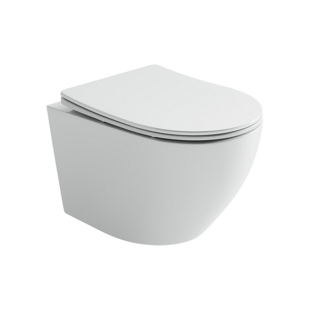 Изображение товара Ceramicanova Uno CN11001 — подвесной безободковый унитаз с микролифтом