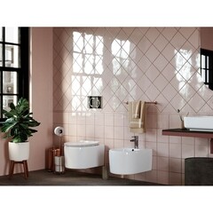 Унитаз подвесной Ceramicanova Moments безободковый белый с сиденьем дюропласт микролифт (CN3003) - фото 4