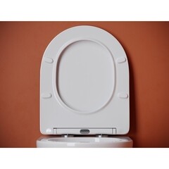 Унитаз подвесной Ceramicanova Uno безободковый белый с сиденьем дюропласт микролифт смыв торнадо (CN11001T) - фото 2