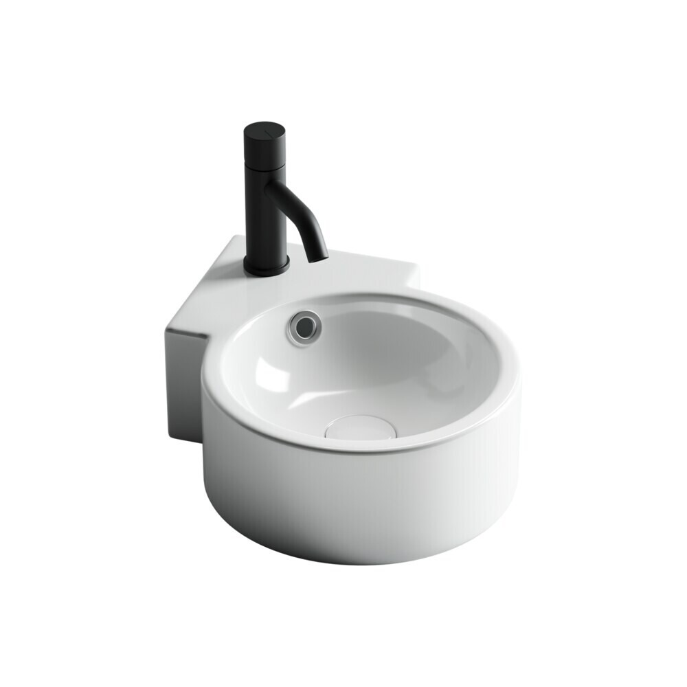 Изображение товара Угловая подвесная раковина Ceramicanova Element CN5019 31 см для ванной Изображение товара Угловая подвесная раковина Ceramicanova Element CN5019 31 см для ванной