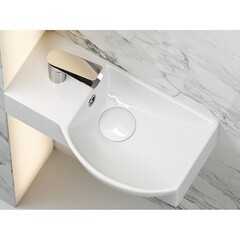 Раковина Ceramicanova Element 40 см правая подвесная белая (CN6039R) - фото 6