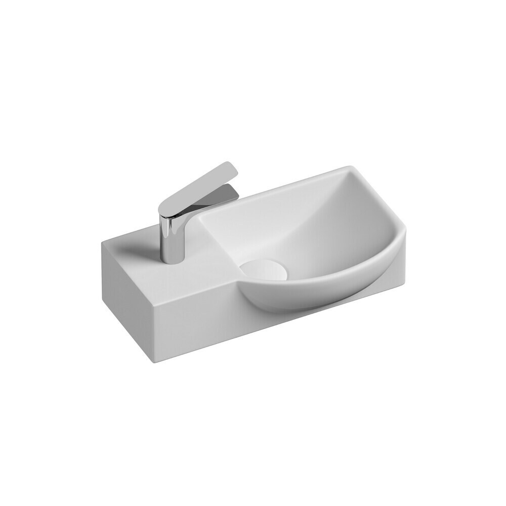 Изображение товара Раковина Ceramicanova Element 40 см правая подвесная белая (CN6039R)