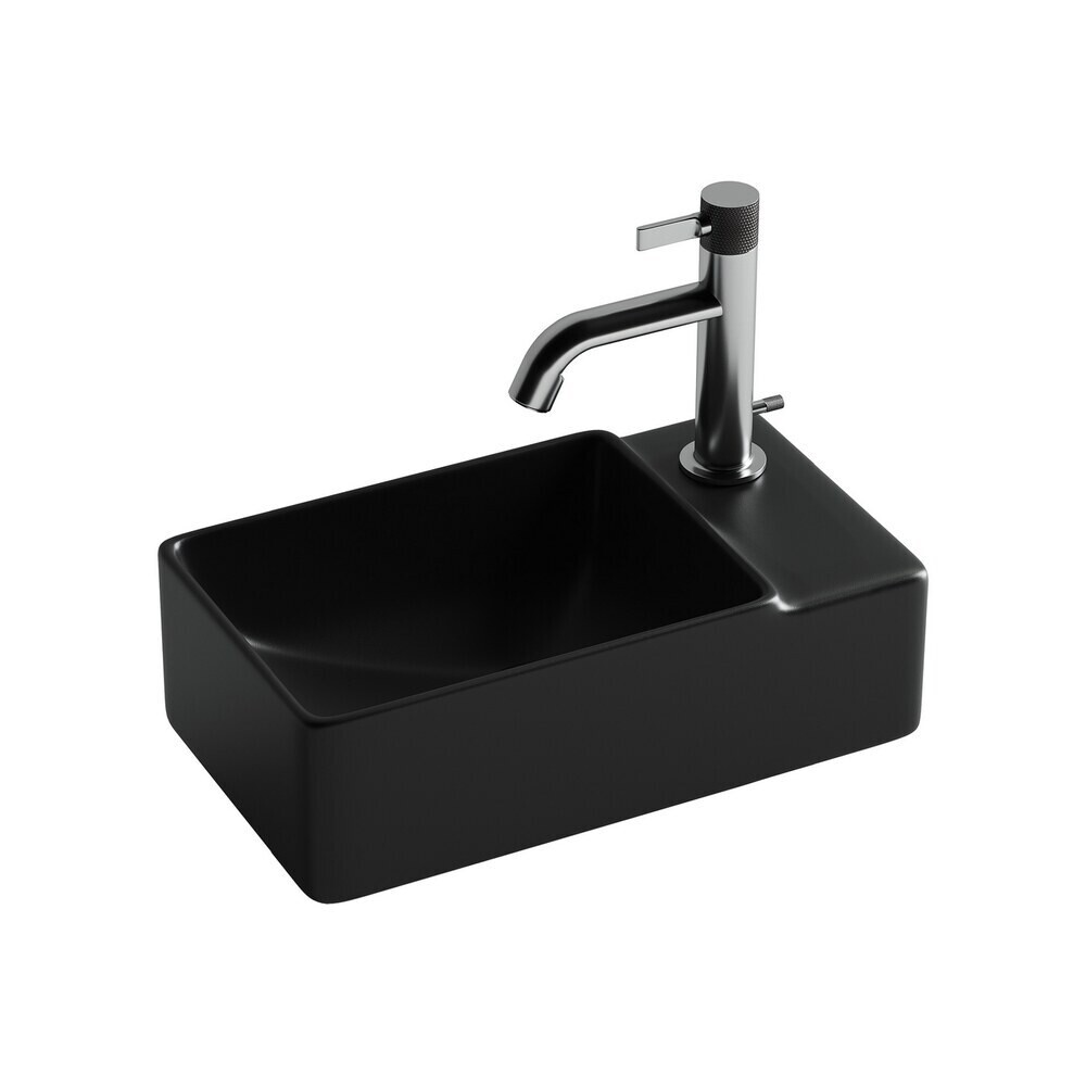Изображение товара Раковина Ceramicanova Element CN5045MB с левым расположением отверстия под смеситель