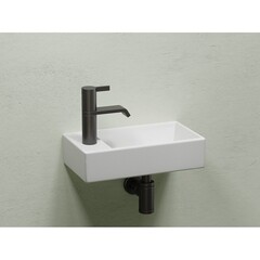 Раковина Ceramicanova Element 42 см подвесная белая матовая (CN6051RMW) - фото 7