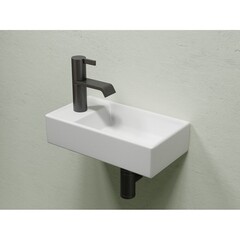 Раковина Ceramicanova Element 42 см подвесная белая матовая (CN6051RMW) - фото 2