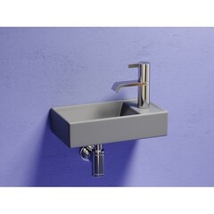 Раковина Ceramicanova Element 42 см подвесная антрацит матовый (CN6051LMH) - фото 5