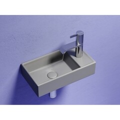 Раковина Ceramicanova Element 42 см подвесная антрацит матовый (CN6051LMH) - фото 4