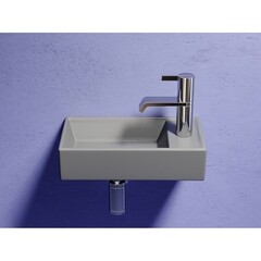 Раковина Ceramicanova Element 42 см подвесная антрацит матовый (CN6051LMH) - фото 3