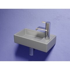 Раковина Ceramicanova Element 42 см подвесная антрацит матовый (CN6051LMH) - фото 2