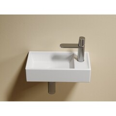 Раковина Ceramicanova Element 42 см подвесная белая матовая (CN6051LMW) - фото 5