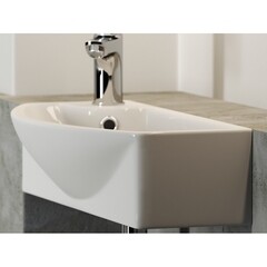 Раковина Ceramicanova Element 45 см правая подвесная белая (CN6038R) - фото 4