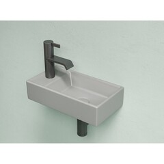 Раковина Ceramicanova Element 42 см подвесная антрацит матовый (CN6051RMH) - фото 4