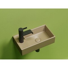 Раковина Ceramicanova Element 42 см подвесная капучино (CN6051RMC) - фото 6