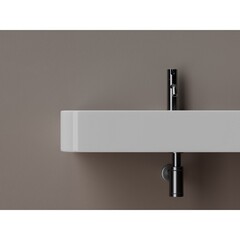 Раковина Ceramicanova Aura 80 см подвесная белая (CN2006) - фото 6