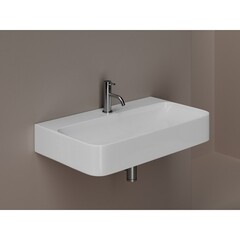 Раковина Ceramicanova Aura 80 см подвесная белая (CN2006) - фото 3