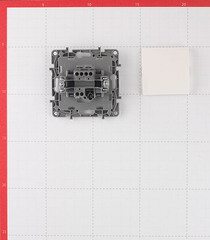 Выключатель Legrand Etika одноклавишный встраиваемый белый (672201) - фото 2