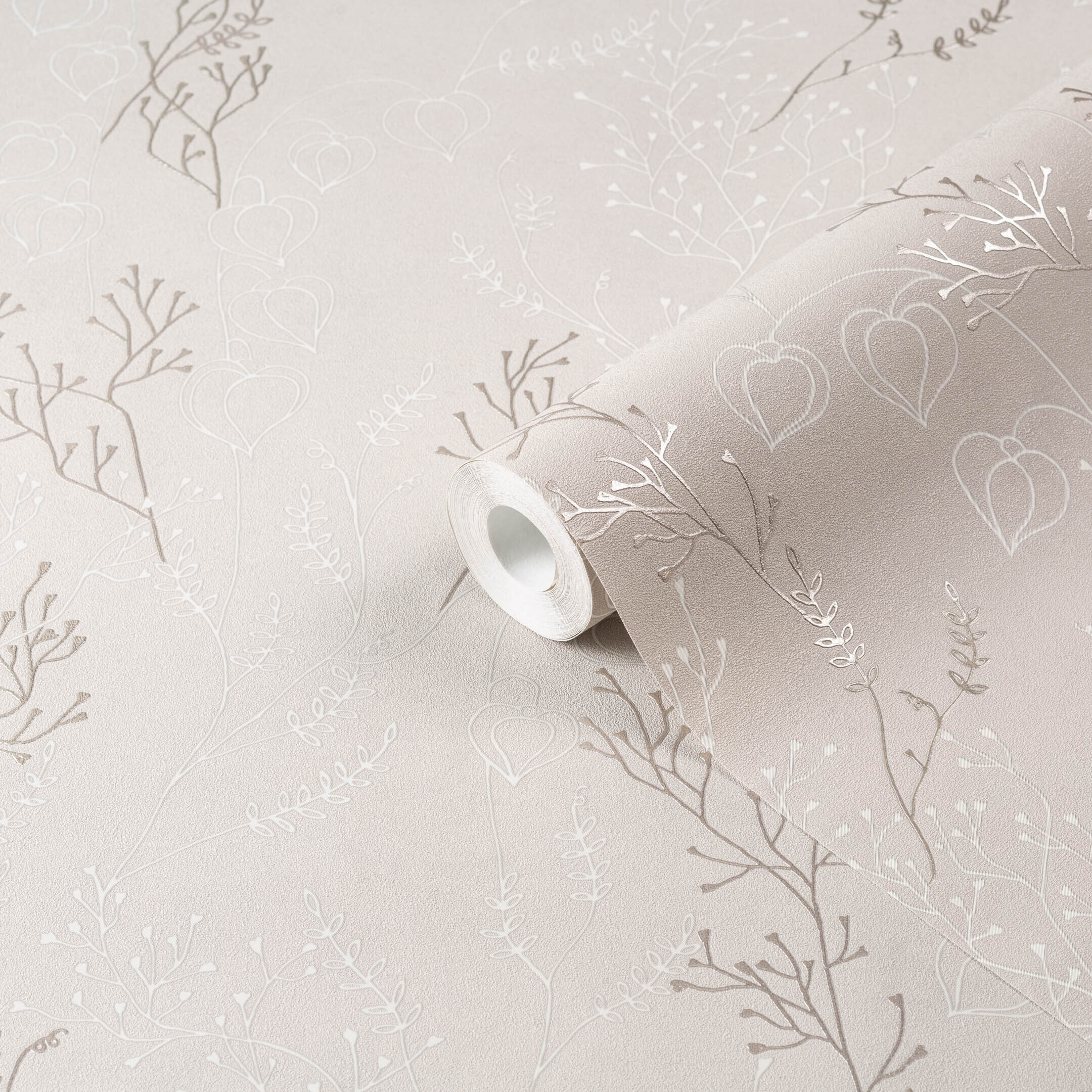 

Обои компакт-винил на флизелиновой основе Euro Decor Physalis 7307-01 (1,06х10,05 м), Бежевый