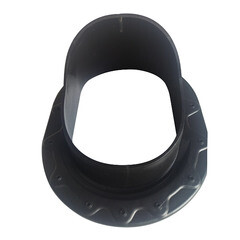 Проходной элемент Поливент для готовой кровли из гибкой черепицы черный RAL 9005 - фото 2