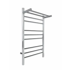 Полотенцесушитель электрический Indigo Line Trinity с полкой 800х432 мм 115 Вт с терморегулятором хром - фото 4