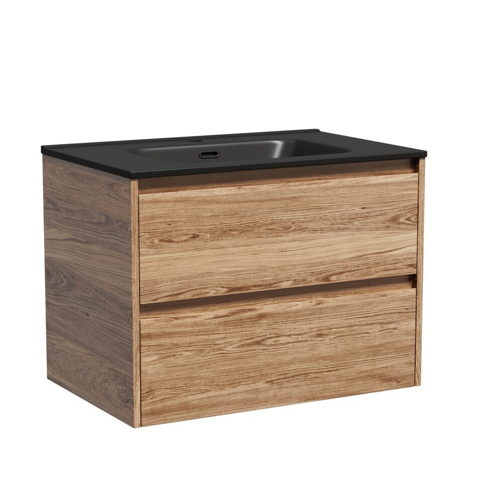 Тумба под раковину Sancos Libra 70 см подвесная дуб чарльстон (LB70ECH)
