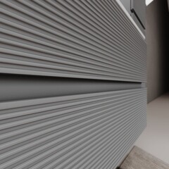 Тумба под раковину Sancos Folk 100 см подвесная левая ergraut soft (FL100LES) - фото 5