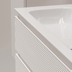 Тумба под раковину Sancos Folk 120 см подвесная bianco (FL120W) - фото 20