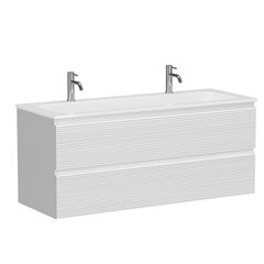 Тумба под раковину Sancos Folk 120 см подвесная bianco (FL120W) - фото 4