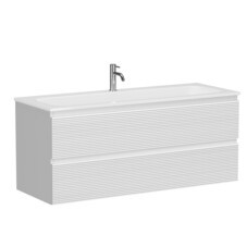 Тумба под раковину Sancos Folk 120 см подвесная bianco (FL120W)