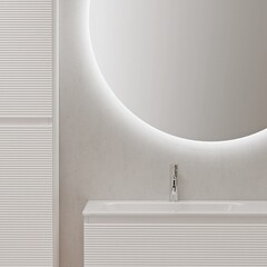 Тумба под раковину Sancos Folk 100 см подвесная левая bianco (FL100LW) - фото 11