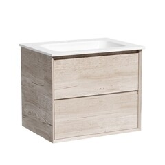 Изображение товара Тумба под раковину Sancos Marmi 2.0 60 см подвесная дуб галифакс натуральный (MR2.060EG)