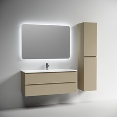 Тумба под раковину Sancos Folk 120 см подвесная капучино (FL120CP) - фото 10