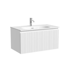 Изображение товара Тумба под раковину Sancos Code 80 см подвесная белая (CD80W)