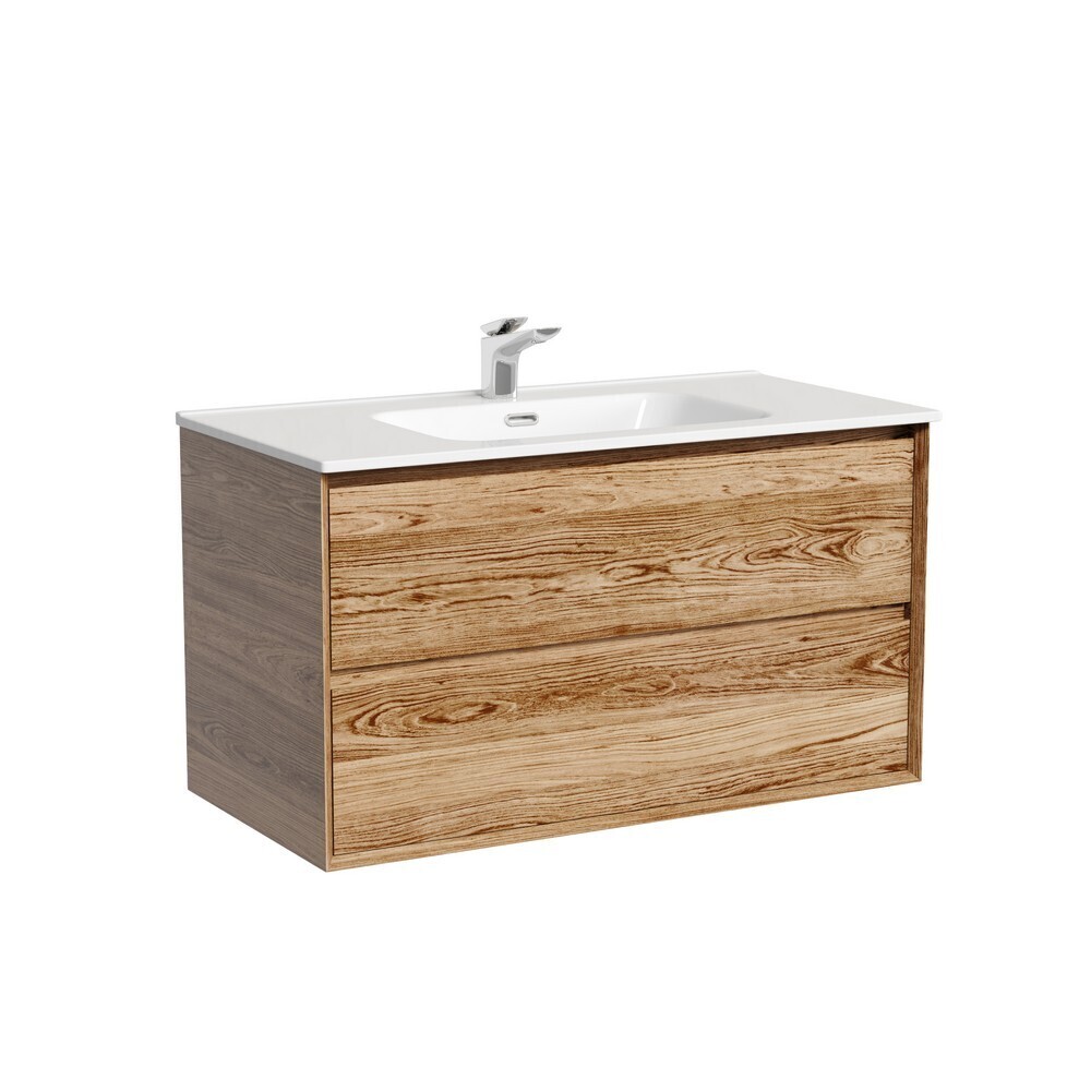 

Тумба под раковину Sancos Marmi 2.0 90 см подвесная дуб чарльстон (MR2.090ECH), Коричневый