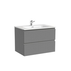 Тумба под раковину Sancos Folk 70 см подвесная ergraut soft (FL70ES) - фото 1