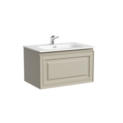 Тумба под раковину Sancos Very 70 см подвесная beige soft (VR70CE) - фото 1