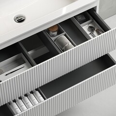 Тумба под раковину Sancos Snob T 120 см подвесная bianco (SNT120W) - фото 7