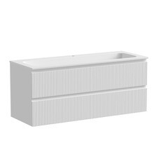 Тумба под раковину Sancos Snob T 120 см подвесная bianco (SNT120W)