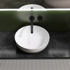 Тумба под раковину Sancos Snob R 100 см подвесная bianco (SNR100W) - фото 3